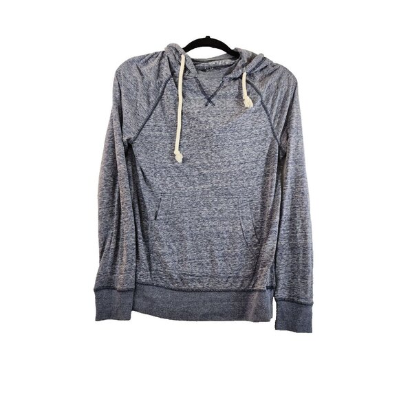 Aeropostale Mens XS Heathered Gray Long Sleeve Pullover Hoodie - Picture 1 of 5